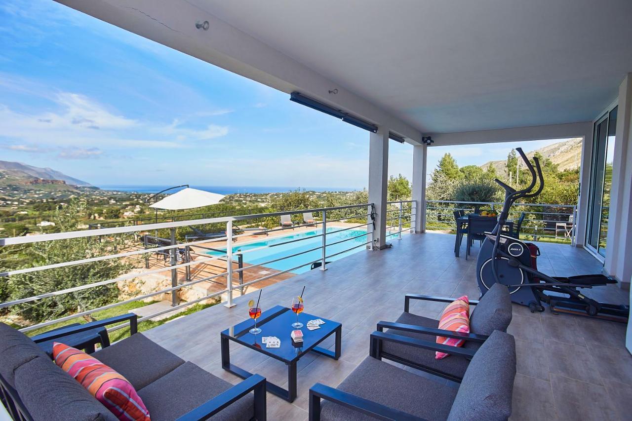 Villa Luxury Con Piscina Privata Vista Mare - Castellammare Del Golfo Εξωτερικό φωτογραφία