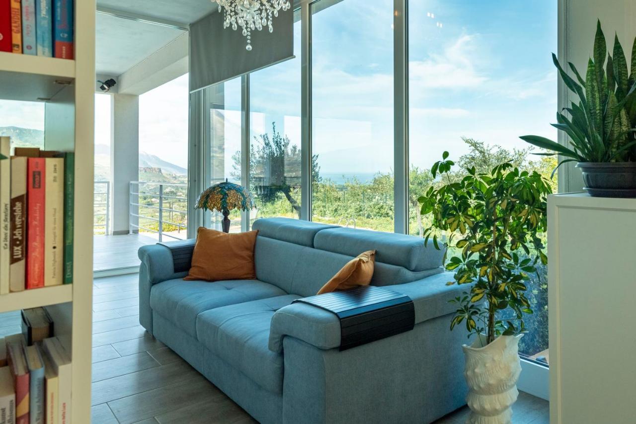 Villa Luxury Con Piscina Privata Vista Mare - Castellammare Del Golfo Εξωτερικό φωτογραφία