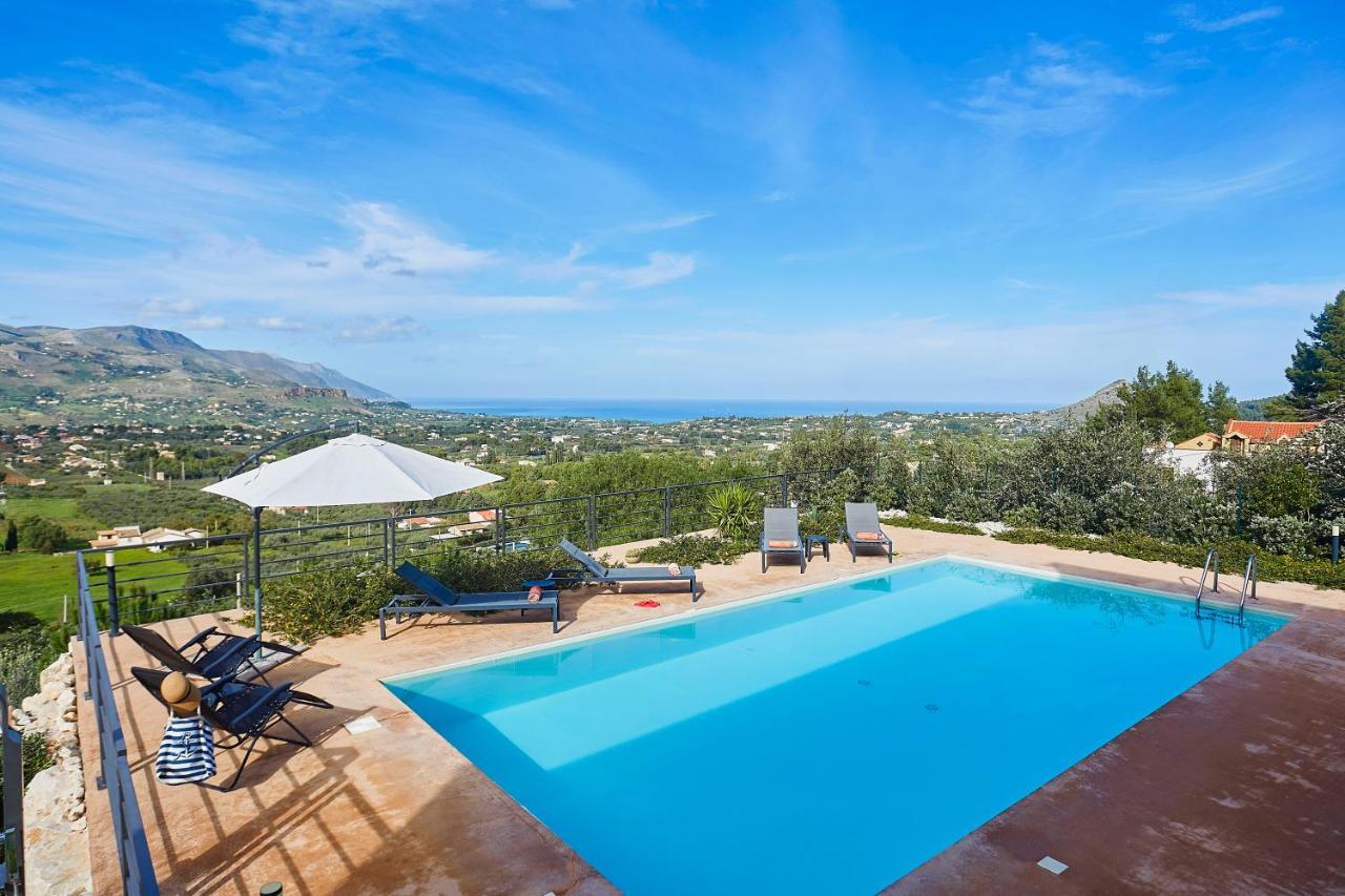 Villa Luxury Con Piscina Privata Vista Mare - Castellammare Del Golfo Εξωτερικό φωτογραφία